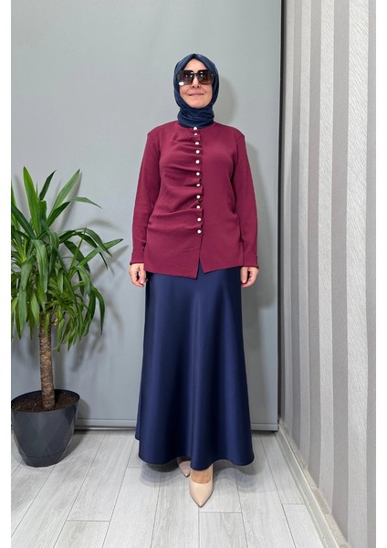 Bluz Bordo 26KOBHRK3294