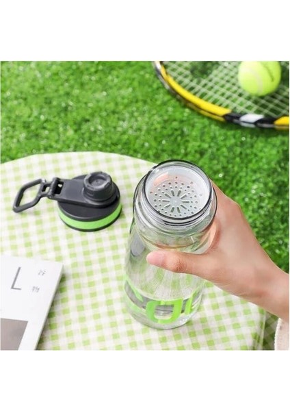 650 ml Spor Matara – Kilitli Kapaklı, Ağızlıklı, Askılı Su Matarası - Siyah fiyatları