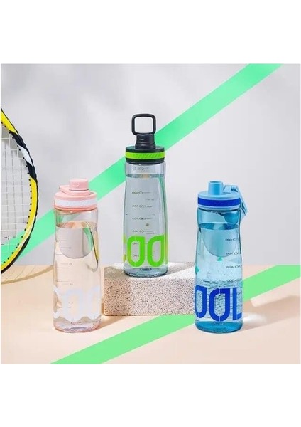 650 ml Spor Matara – Kilitli Kapaklı, Ağızlıklı, Askılı Su Matarası - Siyah modelleri