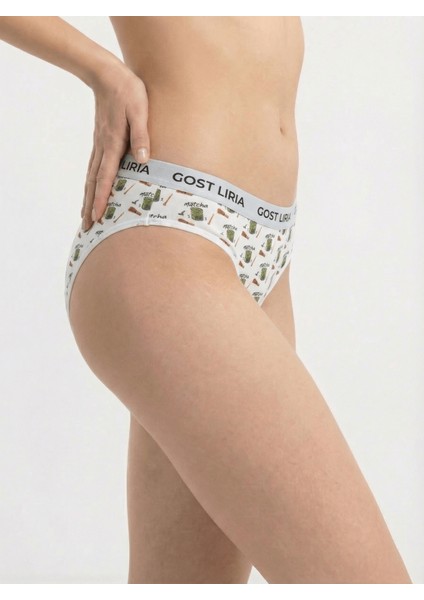 - Macha Desenli Kadın Slip Külot fırsatları