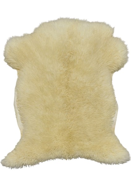 Uzun Tüylü Deri Post Halı 0563 - Yeni - Çok Renkli