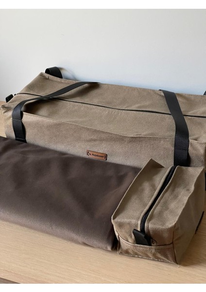 Okey Takım Çantası Kahverengi, Oyun Masası Örtüsü, Ahşap Okey Takımı Seti fırsatları