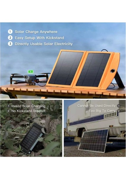 Solar Güneş Enerjili Powerbank 1000 Mah modelleri