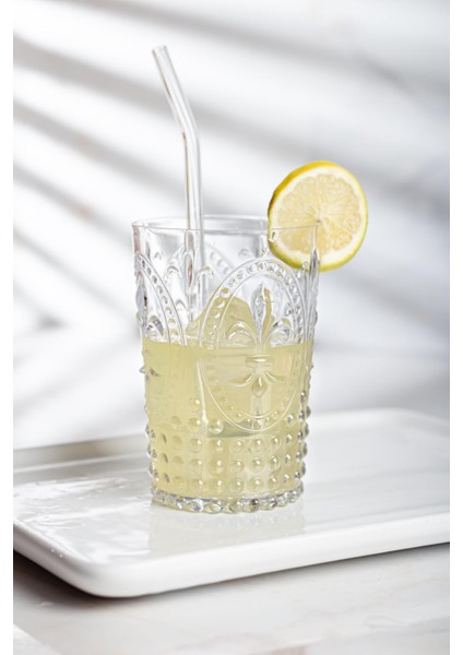 Akrilik Şeffaf Tekli Kısa Bardak & Su Meşrubat Kahve Yanı Bardağı 400 ml ( Cam Değildir )