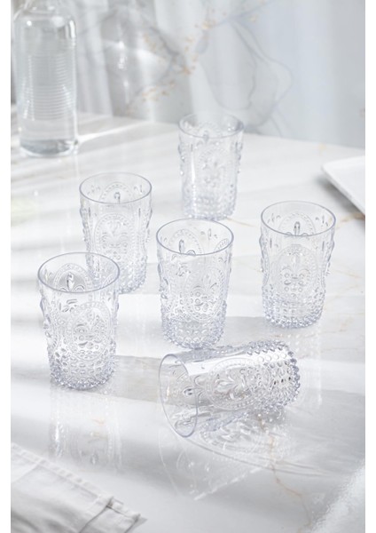 Akrilik Şeffaf Tekli Kısa Bardak & Su Meşrubat Kahve Yanı Bardağı 400 ml ( Cam Değildir ) fırsatları