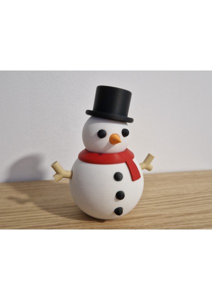 Yılbaşı Temalı Şirin Kardan Adam Dekoratif Figür Süs fiyatları