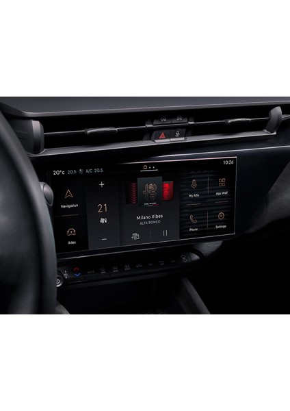 Alfa Romeo Junior Elettrica Uyumlu 2024-2025 Multimedya Navigasyon 9h Nano Ekran Koruyucu modelleri