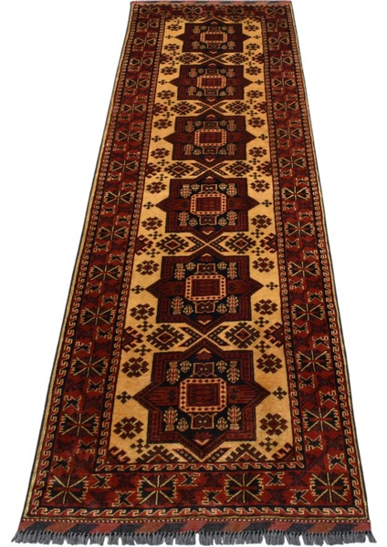 El Dokuma Iran Acem Yün Yolluk Halı 0547 - Yeni - Çok Renkli modelleri