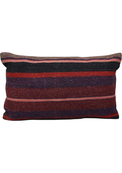 El Dokuma Dekoratif Lumbar Kilim Kırlent Yastık Kılıfı 1023 - Yeni - Çok Renkli modelleri