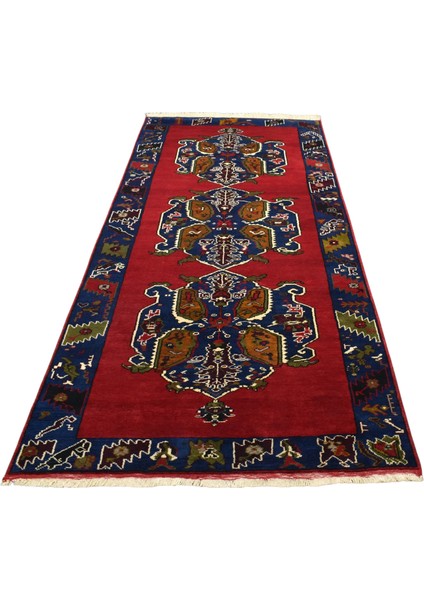 El Dokuma Konya Karapınar Yün Halı 0568 - Yeni - Kırmızı fiyatları