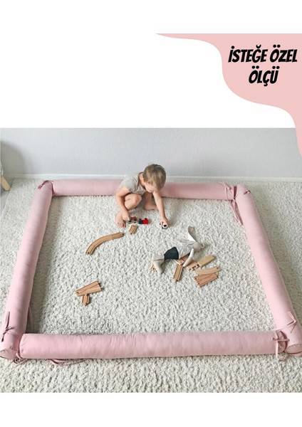 Yatak Kenar Koruma, Montessori Stil, 90X190 Ölçü, Güvenli ve Şık Tasarım fiyatları