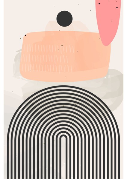 Pastel Yay Formları 3’lü Kanvas Tablo fiyatları