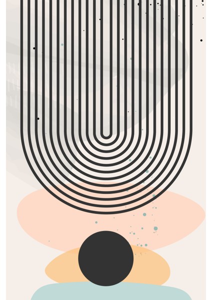 Pastel Yay Formları 3’lü Kanvas Tablo fırsatları