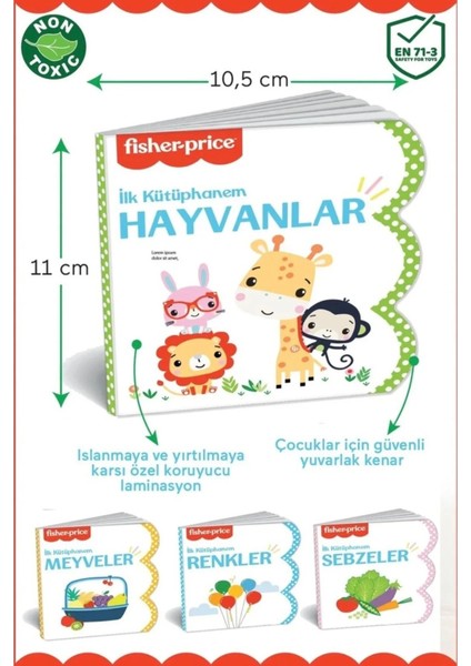 2’li Set Flash Cards Bebeğimin Ilk Zeka Kartları ve Ilk Kütüphanem Erken Eğitim Kitap Seti-1 fırsatları