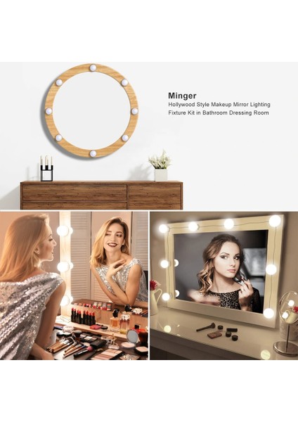 Makyaj Aynası Aydınlatma Kiti modelleri