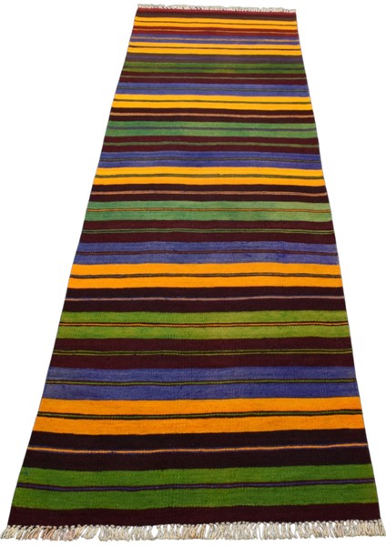 El Dokuma Sivas Yolluk Yün Kilim 0599 - Yeni - Çok Renkli fırsatları