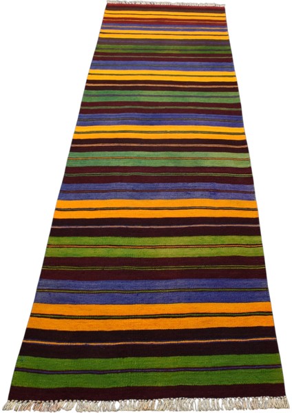 El Dokuma Sivas Yolluk Yün Kilim 0599 - Yeni - Çok Renkli indirimleri