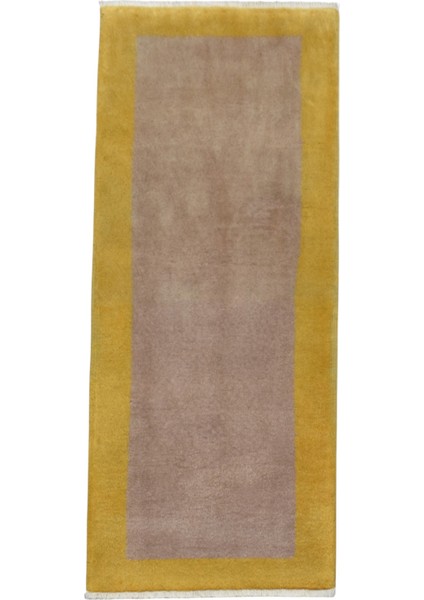 El Dokuma Sade Yün Halı 0544 - Yeni - Çok Renkli