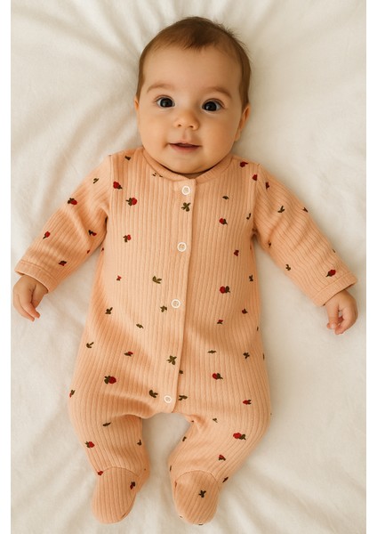 Desenli Tulum&hastane Çıkışı Yenidoğan Baskılı Tulum