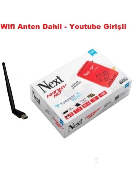 Full Hd Uydu Alıcı, Wi-Fi Antenli, Youtube Destekli, Kolay Takıp Kullanım