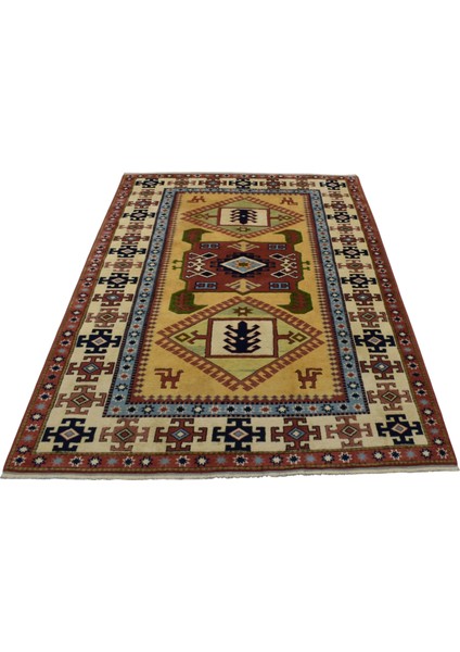 El Dokuma Balıkesir Antik Yörük Yün Salon Halısı 0587 - Yeni - Çok Renkli fiyatları