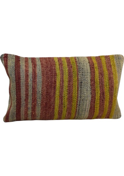 El Dokuma Dekoratif Lumbar Kilim Kırlent Yastık Kılıfı 1006 - Yeni - Çok Renkli fiyatları