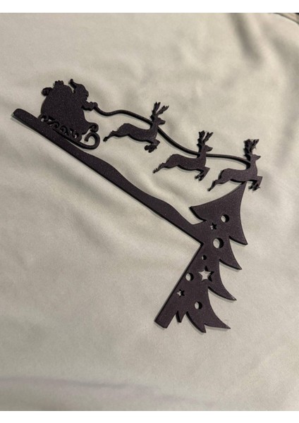 Minimalist Noel Kapı Çerçevesi Dekor