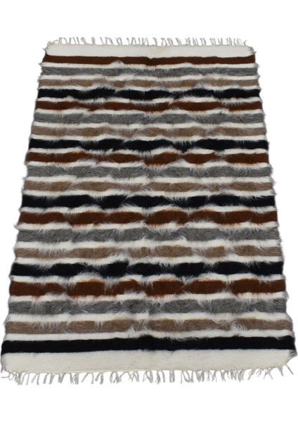 El Dokuma Tiftik Yün Siirt Battaniyesi Kilim 0526 - Yeni - Çok Renkli fiyatları