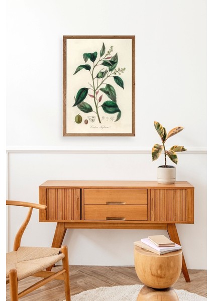 Yaprak Ahşap Çerçeveli Tablo modelleri