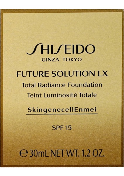 Future Solution Lx Total Radiance Foundation 30 ml fiyatları