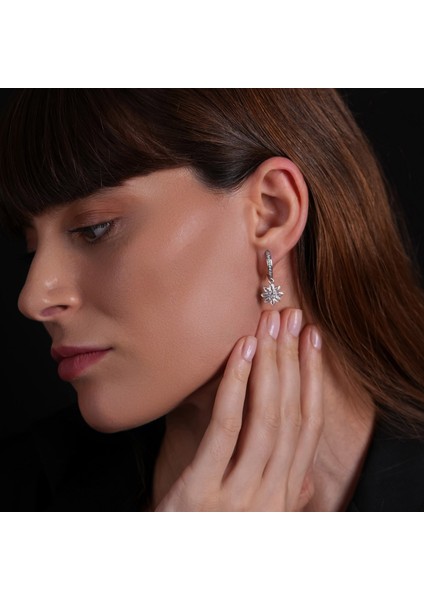 Lotus Gümüş Küpe KP04 fırsatları