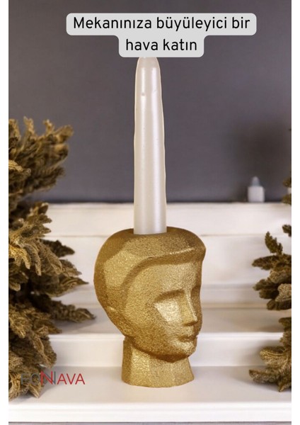 Şamdan Mumluk Dekoratif Altın Renk Tealight Mumluk 10'lu Set fiyatları