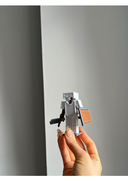 Minecraft Zırh Standı Figür modelleri