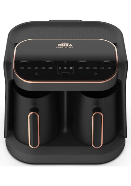 OK007 Okka Grandio Duo Türk Kahve Makinesi+Arzum Seramik Saç Maşası Hediye fırsatları