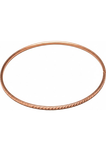 Ajda 925 Ayar Gümüş Bilezik Rose Kaplama modelleri