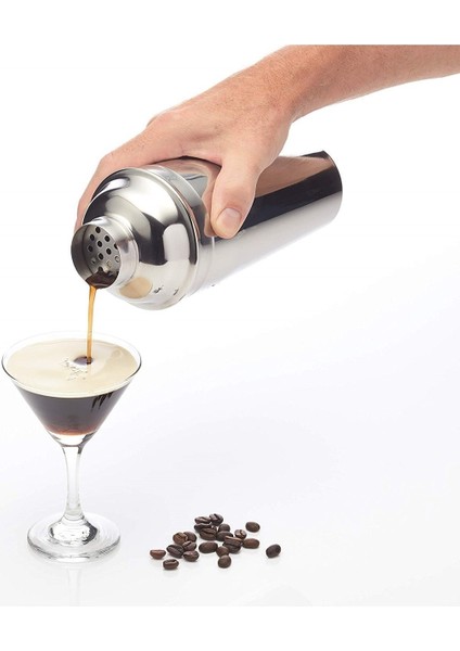 Paslanmaz Çelik Bar Shaker, 500 Cc, Profesyonel Kokteyl Karıştırıcı