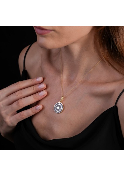 Mineli Pusula Altın Kaplama Kolyel Rz9 indirimleri