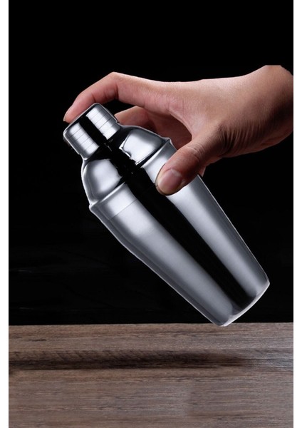 Paslanmaz Çelik Kokteyl Shaker 700 Ml, Şık ve Dayanıklı Tasarım