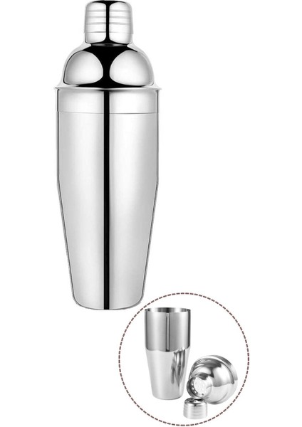 Sağlam ve Şık 350 ml Çelik Shaker, Spor ve Günlük Kullanım Için Ideal