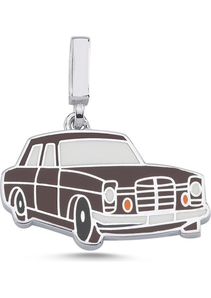 Mineli Kahverengi Mercedes Kolye Ucu UC61