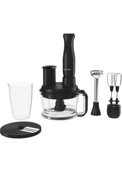 Pratik ve Çok Fonksiyonlu El Blender Seti, Hızlı Karıştırma ve Çırpma