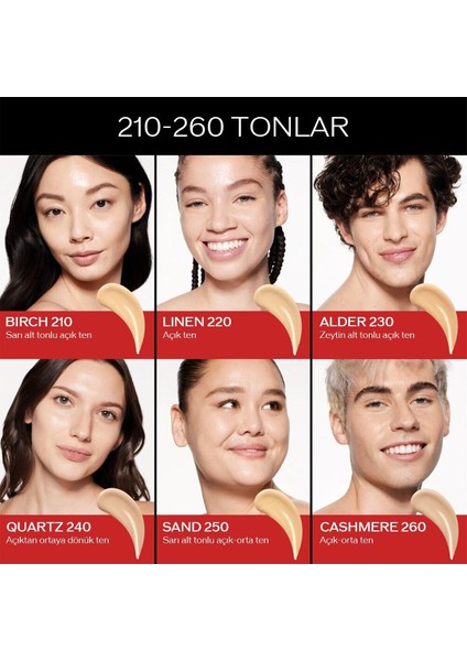 Cilt Bariyer Fonksiyonunu Güçlendirici ve Ince Çizgileri Iyileştirici Fondöten indirimleri