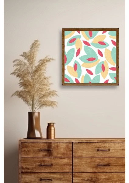 Yaprak Ahşap Çerçeveli Tablo fiyatları