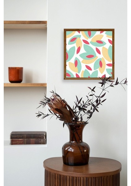 Yaprak Ahşap Çerçeveli Tablo modelleri