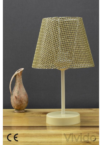 Şık Hasır Abajur, Sıcak ve Doğal Aydınlatma Için Ideal Seçim