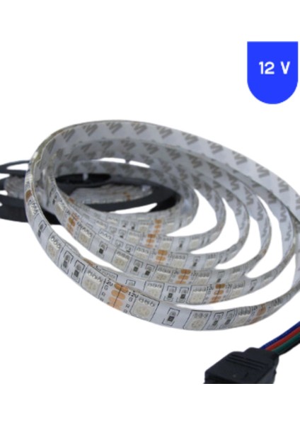 12 Volt Rgb 5050 Smd Dış Mekan LED 5 Metre Şerit LED IP65 fiyatları