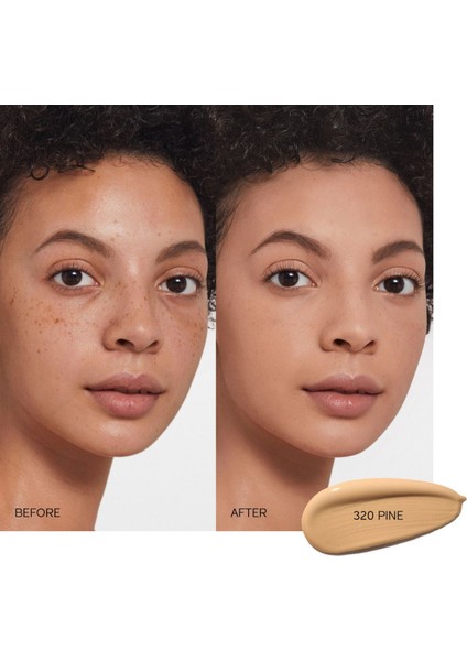 Synchro Skin, Permanent, Natural Finish, Skin Smoothing Foundation, SPF30-30 ML-320 fiyatları