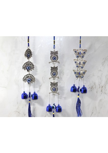 Metal Nazar Boncuğu Çan Model 21