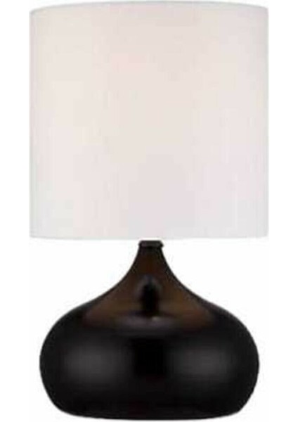 2'li Beyaz Kumaş Şapkalı Metal Elips Masa Lambası Seti fiyatları