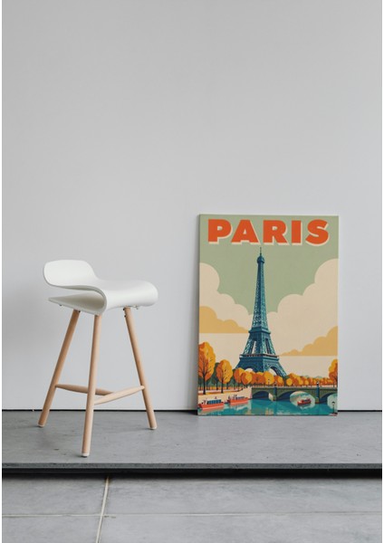 Paris Eyfel Kulesi Manzarası Kanvas Tablo fiyatları